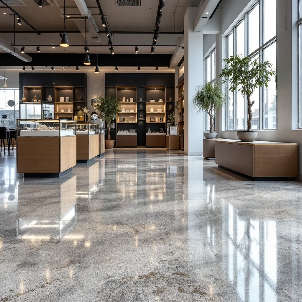 Polished concrete St Augustine