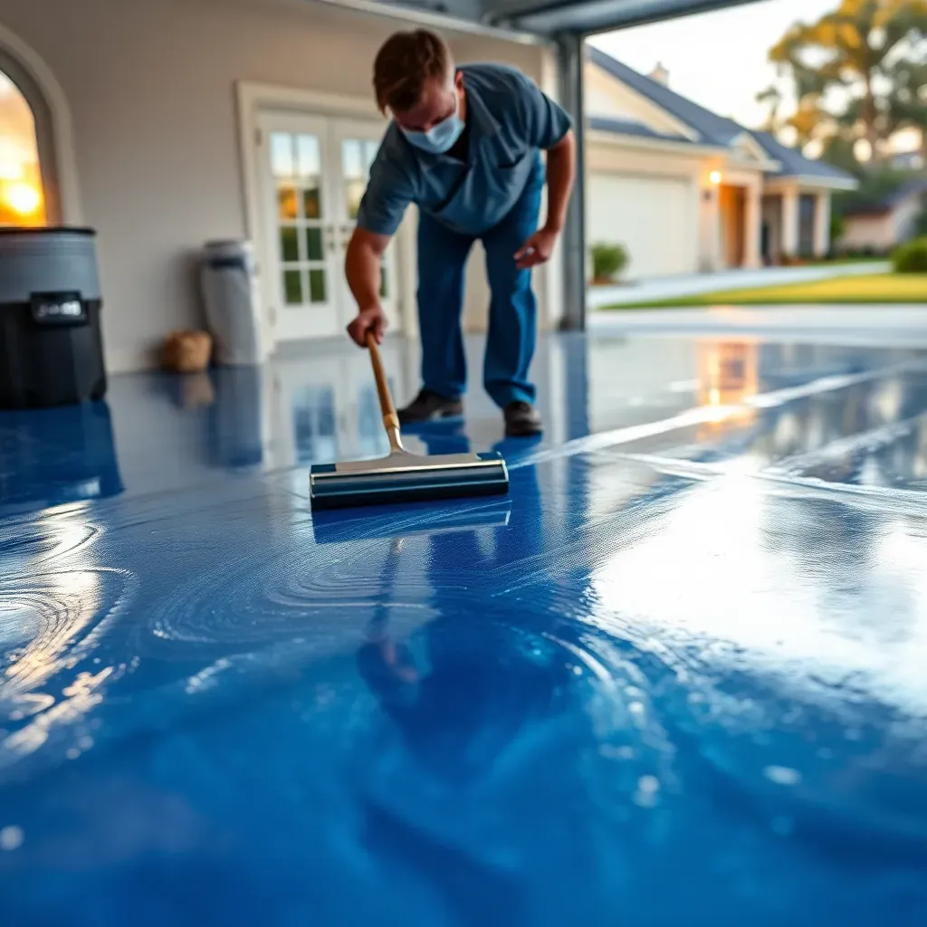Epoxy flooring in ponte-vedra FL