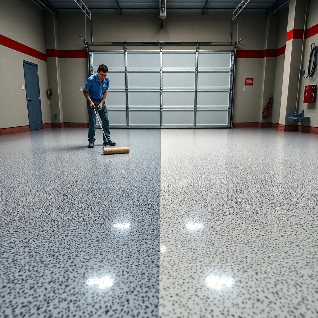Polyaspartic floor coating Jacksonville